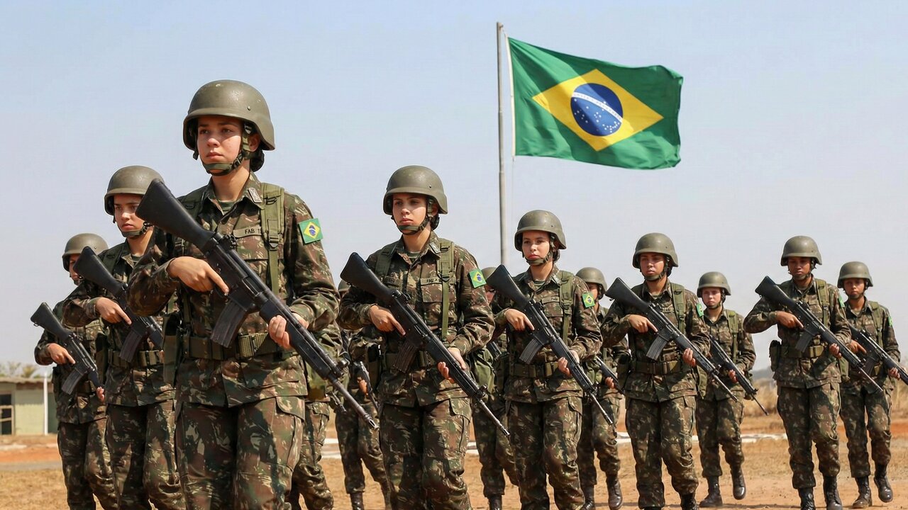 Pela primeira vez na história, mulheres poderão ingressar na Infantaria da FAB em concurso com salário inicial superior a R$ 7.300,00