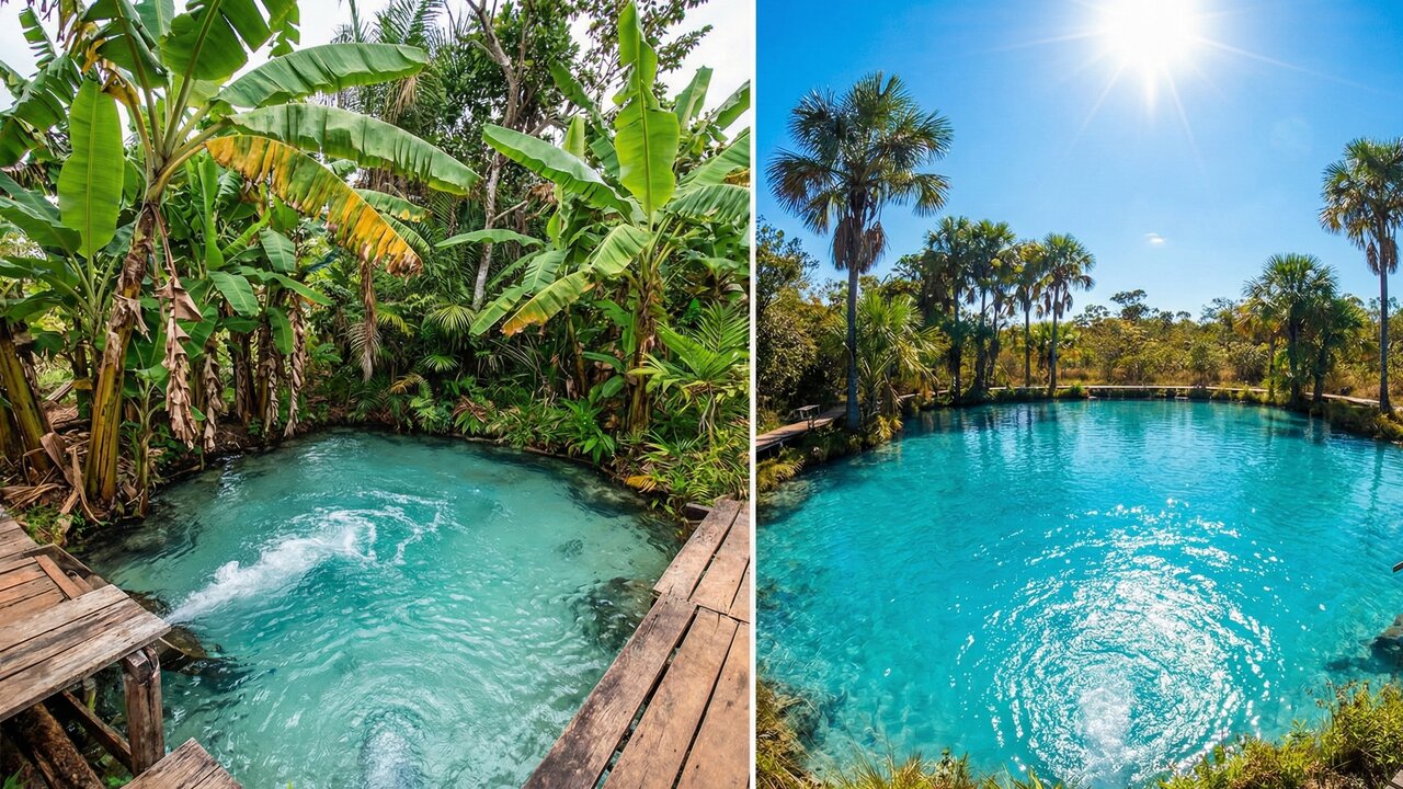 A água que te cospe para fora: o fenômeno natural no Tocantins onde é impossível afundar