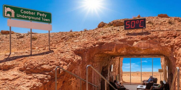 A cidade subterrânea: onde 3 mil pessoas vivem debaixo da terra para fugir do calor de 50 graus