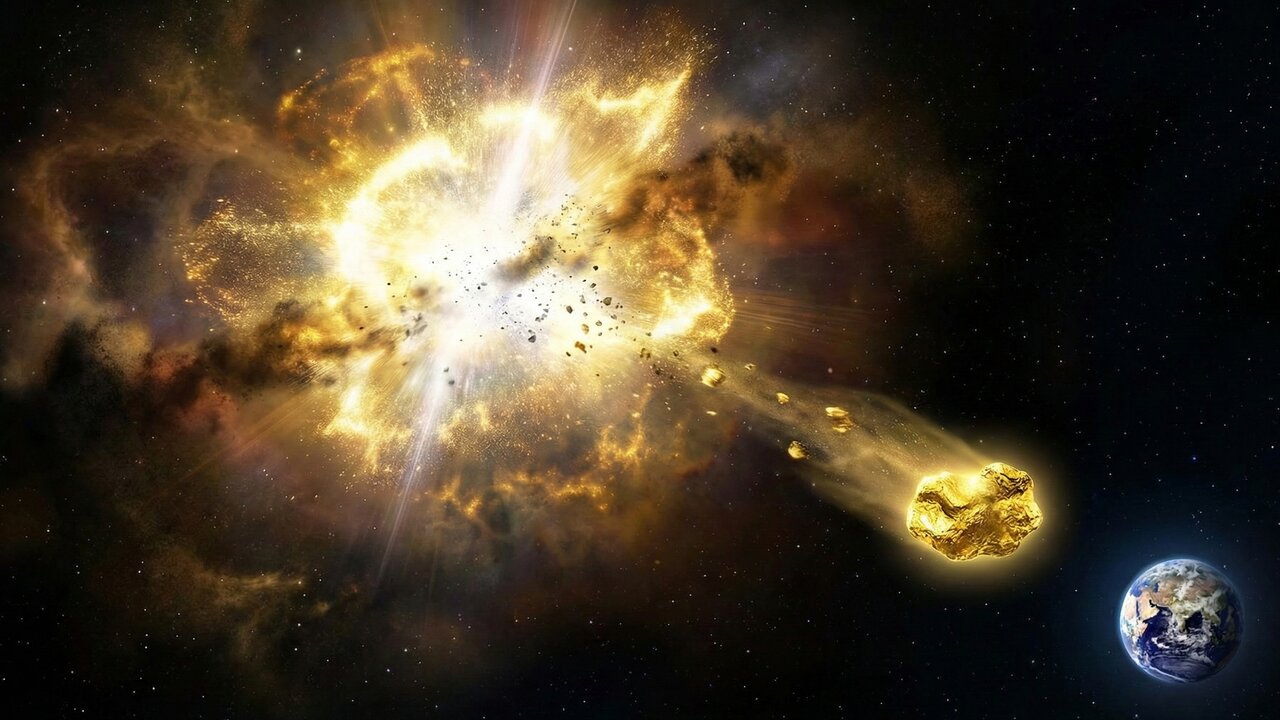 Não vem de minas, mas do espaço: todo o ouro da Terra nasceu da colisão de estrelas e chegou aqui por meteoros