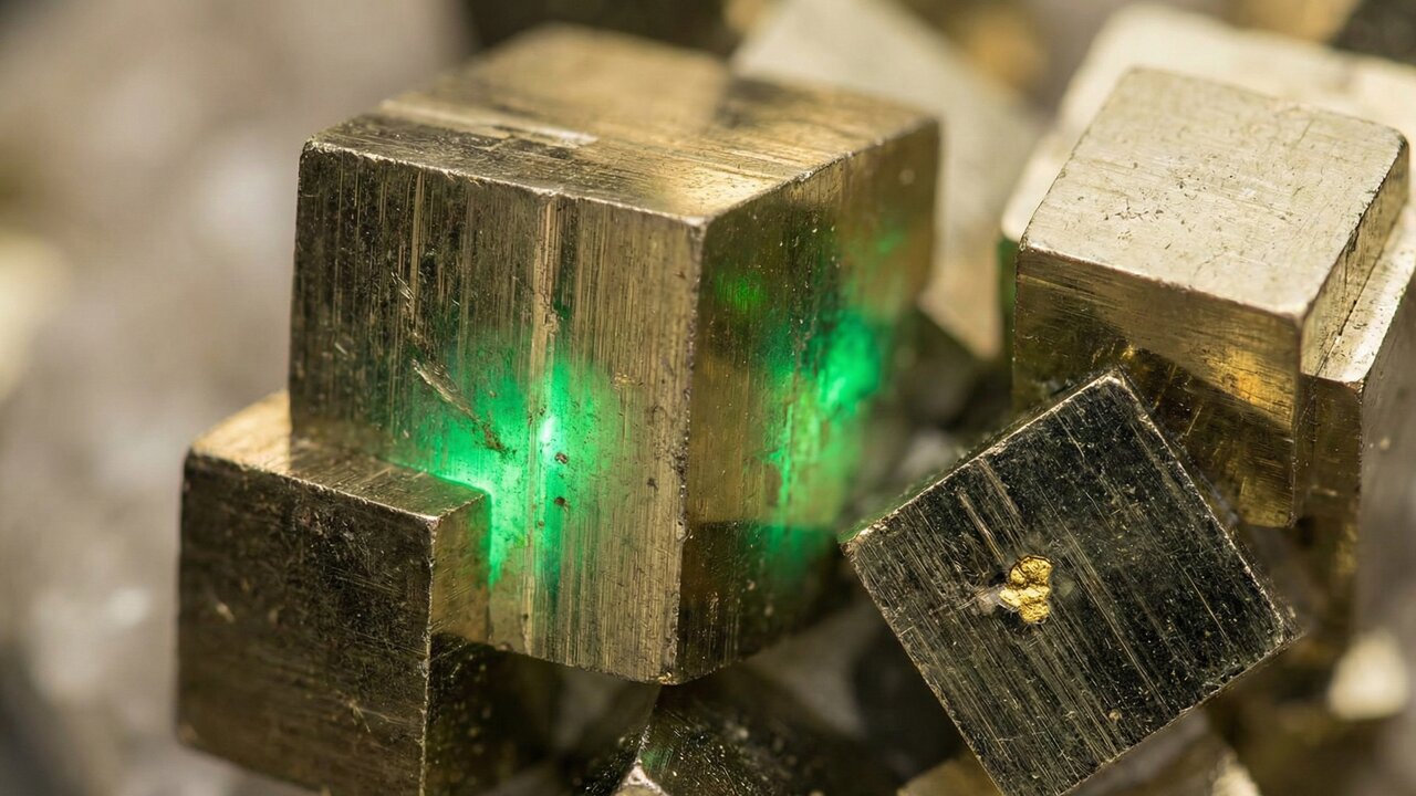 Esqueça o ouro visível: o 'ouro de tolo' pode conter lítio e ouro real, a grande reviravolta da geologia