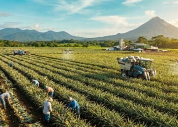 A jornada de como milhões de abacaxis são cultivados e colhidos para chegar até a sua mesa