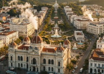 Única cidade do mundo situada dentro de uma cratera de vulcão extinto fica no Brasil e tem solo fértil