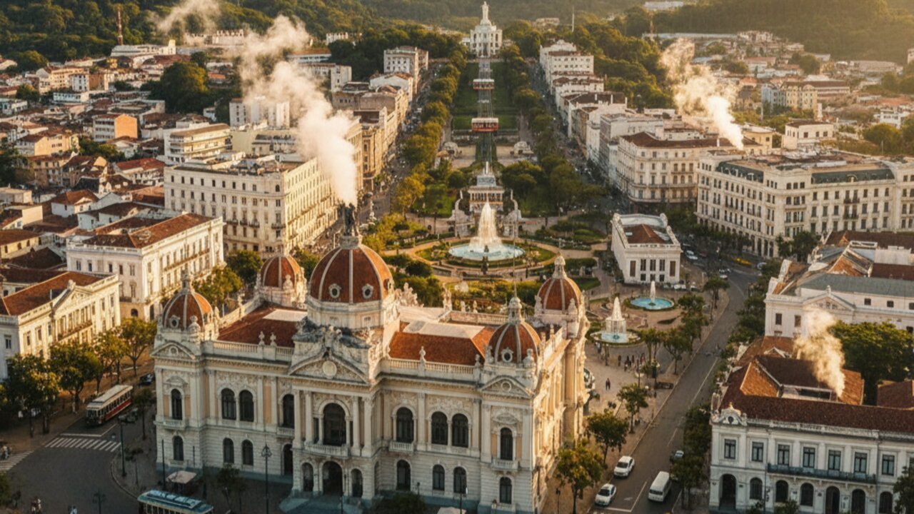 Única cidade do mundo situada dentro de uma cratera de vulcão extinto fica no Brasil e tem solo fértil
