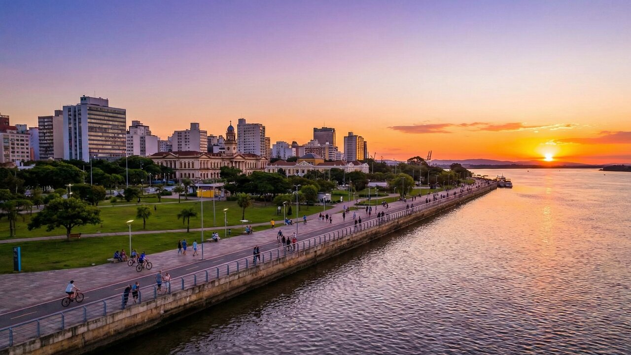 Não é São Paulo! Essa capital do sul é uma ótima opção para quem busca cultura e um pôr do sol espetacular
