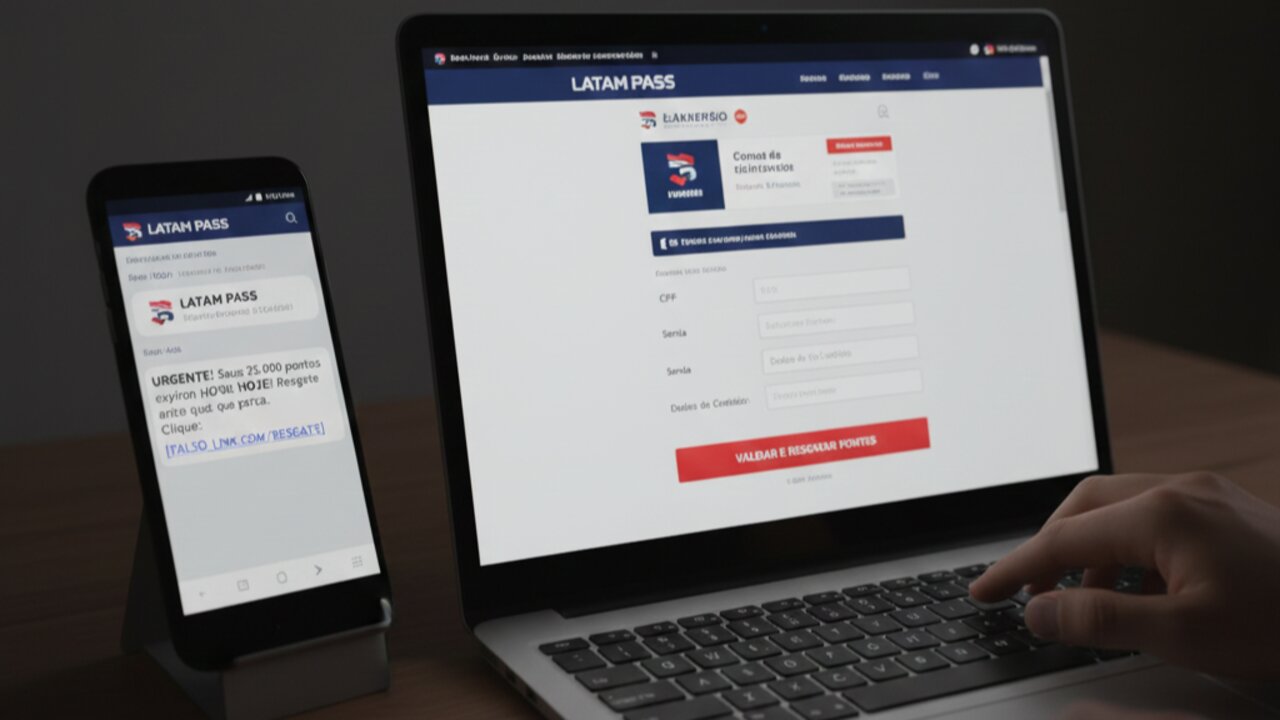 Como funciona o golpe do phishing que usa a expiração de pontos como isca para o roubo