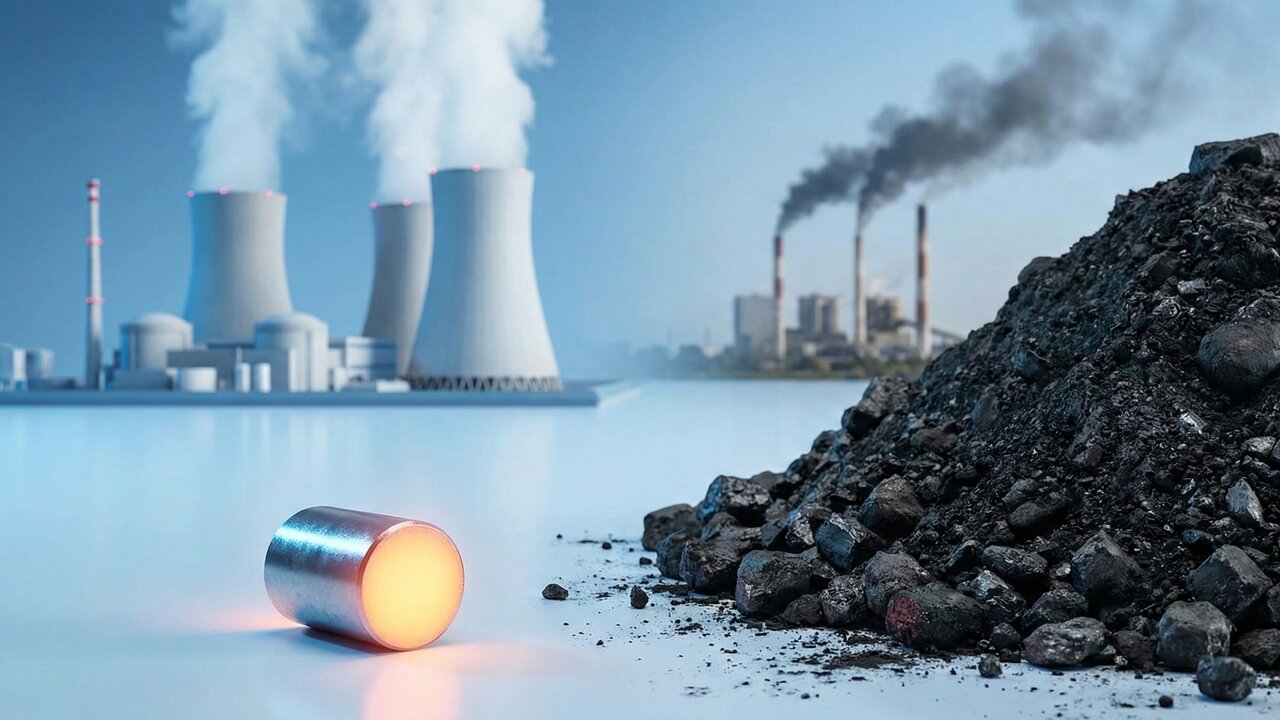 Esqueça o carvão e o óleo pois uma pastilha deste metal gera energia de uma tonelada de combustível sendo o poder extremo da ciência