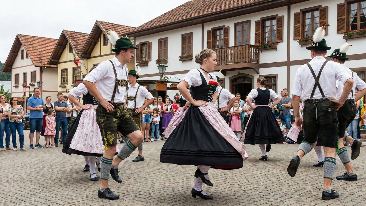 O Tirol brasileiro: a cidade catarinense fundada por austríacos que preserva a arquitetura e a cultura alpina