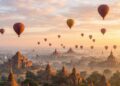 6 mil templos em uma planície: a cidade asiática que oferece o voo de balão mais bonito do mundo Bagan
