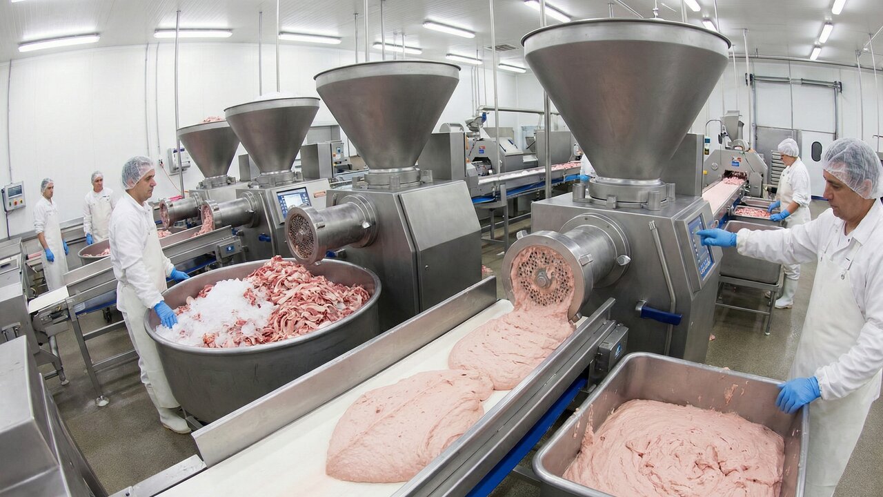 Da matéria-prima à embalagem: este é o processo industrial por trás da fabricação da salsicha