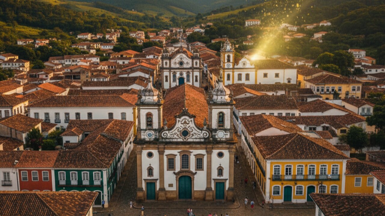 Mais antiga que a capital: cidade colonial preserva túneis subterrâneos e lendas do ciclo do ouro