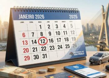Motoristas de São Paulo já podem conferir a tabela completa com as datas do IPVA 2026
