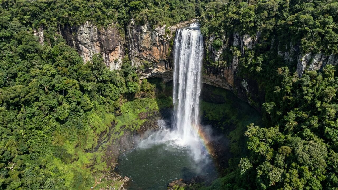 Com 450 metros de queda, desbancando recordes, foi descoberta a maior cachoeira do Brasil, escondida em terra indígena