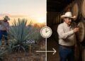 O trabalho de anos e a colheita manual do agave-azul, a planta que dá origem à tequila premium