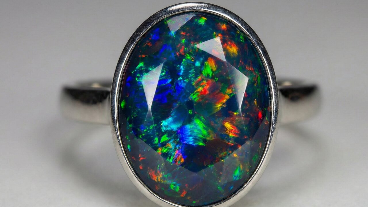 Esqueça os diamantes: esta pedra carrega um arco-íris dentro de si e uma única peça pode valer milhões, a joia mais misteriosa do mundo