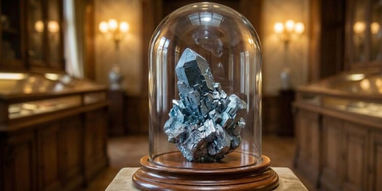 O primo rico da platina: o metal mais denso que existe, brilha em azul e virou o novo "santo graal" dos investidores