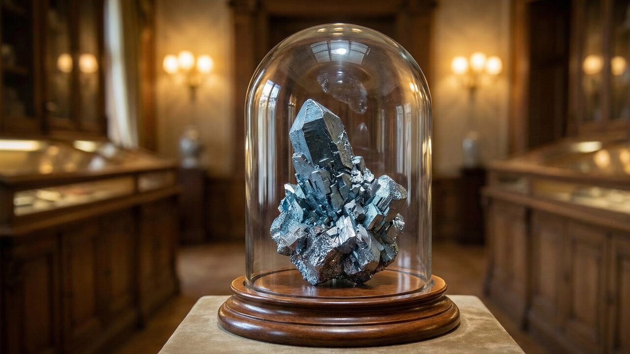 O primo rico da platina: o metal mais denso que existe, brilha em azul e virou o novo "santo graal" dos investidores