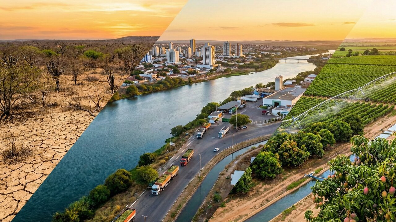 Cidade fundada em 1895 se tornou um "oásis" no sertão graças à irrigação do Rio São Francisco