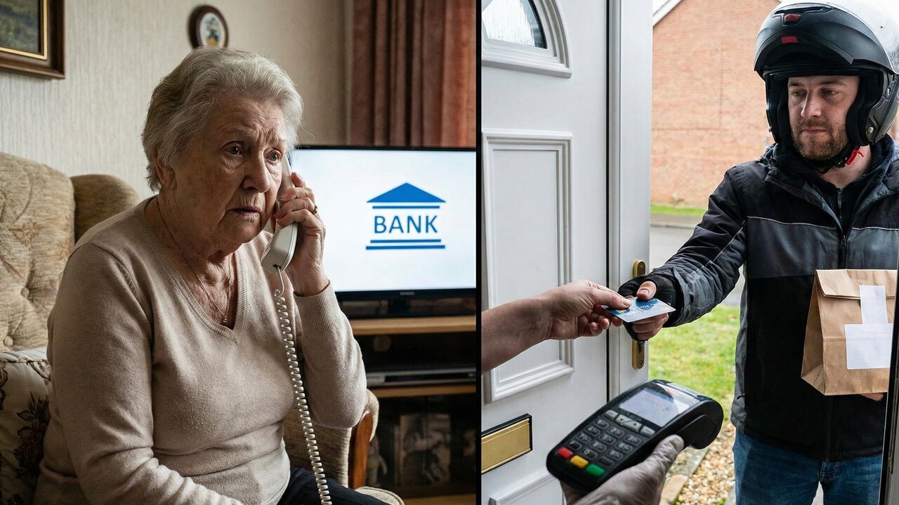 O golpe do motoboy que foca em clientes idosos para recolher o cartão em suas residências