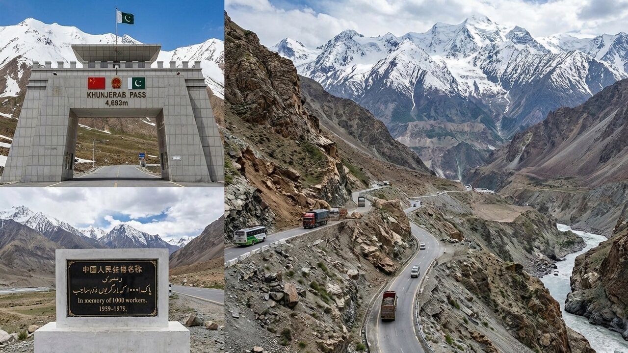 Atingindo 4.693m de altitude, esta é a 8ª maravilha do mundo; a rodovia custou mil vidas para ligar a China ao Paquistão