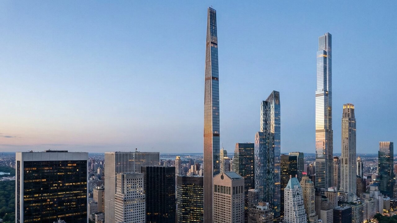 Com apenas 13m de largura e 435m de altura, o arranha-céu mais fino do mundo desafia a física e balança com o vento