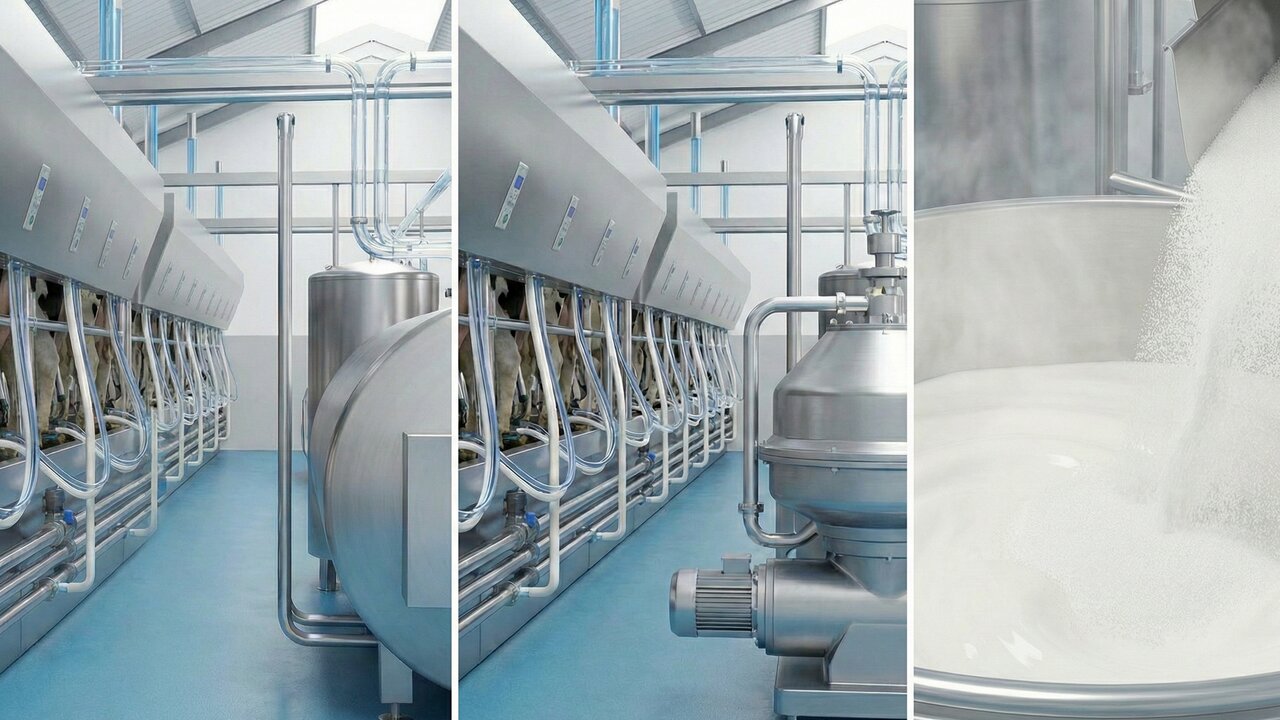 A transformação do leite em um dos doces mais amados: assim é feito o leite condensado