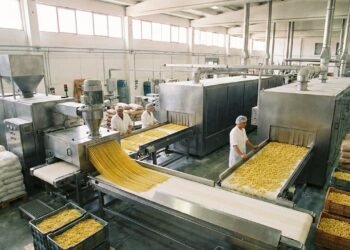 Com toneladas de sêmola e moldes de bronze que criam dezenas de formatos: é assim que o macarrão é feito em escala industrial