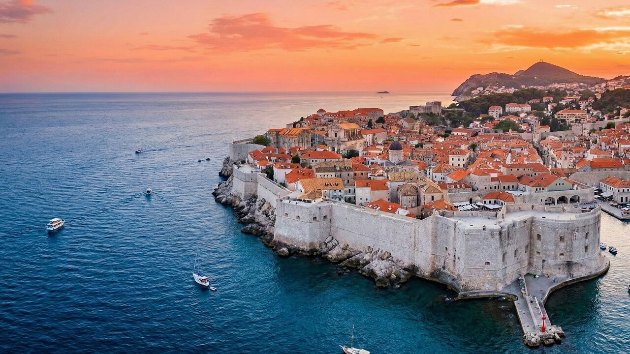 A cidade murada no mar: o destino medieval que inspirou "Game of Thrones" e tem um mar de cor surreal