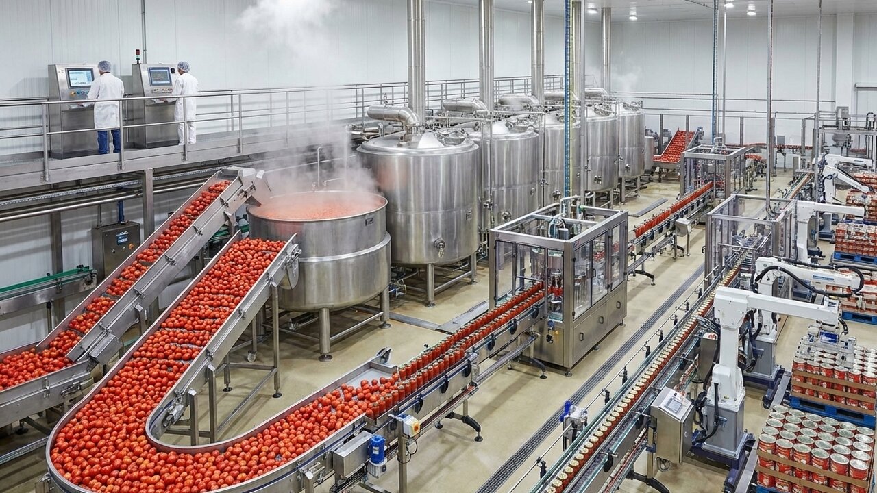 Toneladas de tomate e cozimento a vácuo: é assim que o molho de tomate é feito para chegar até sua casa