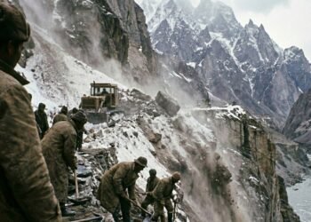 Atingindo 4.693m de altitude, esta é a 8ª maravilha do mundo; a rodovia custou mil vidas para ligar a China ao Paquistão