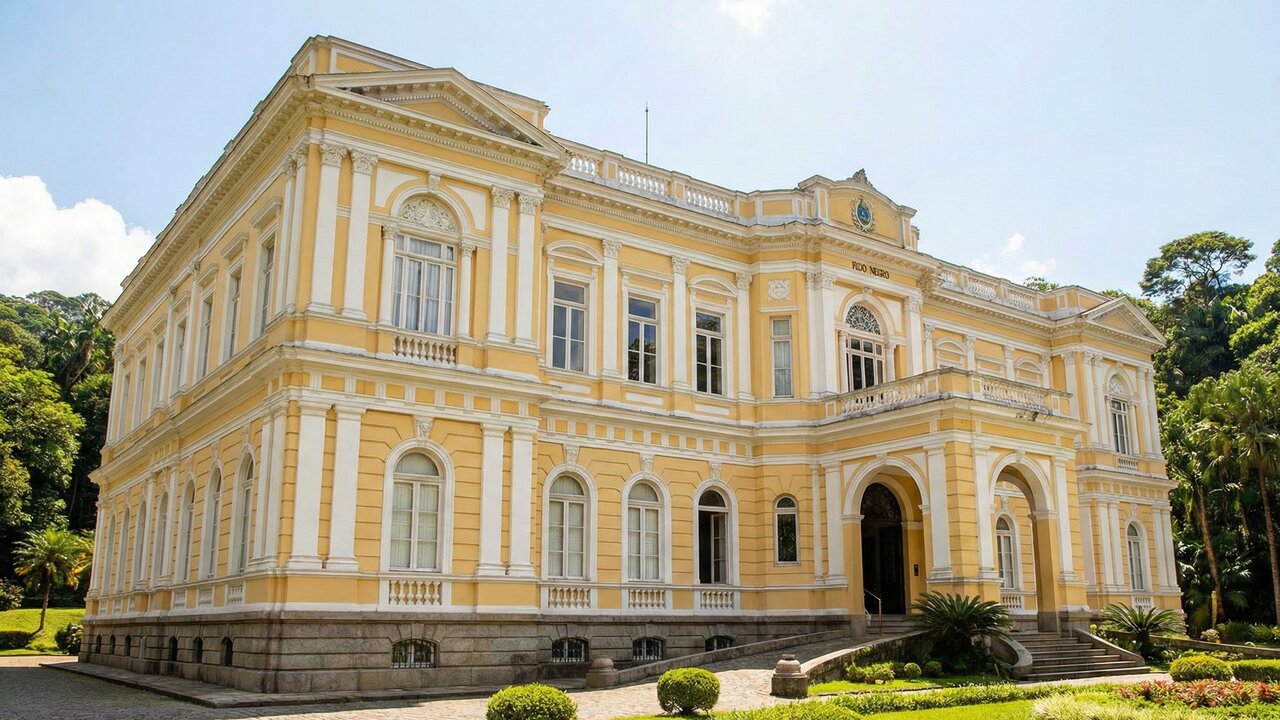 Com fachada de 1889 e residência oficial da presidência, o palácio neoclássico virou um dos maiores símbolos da história imperial em Petrópolis
