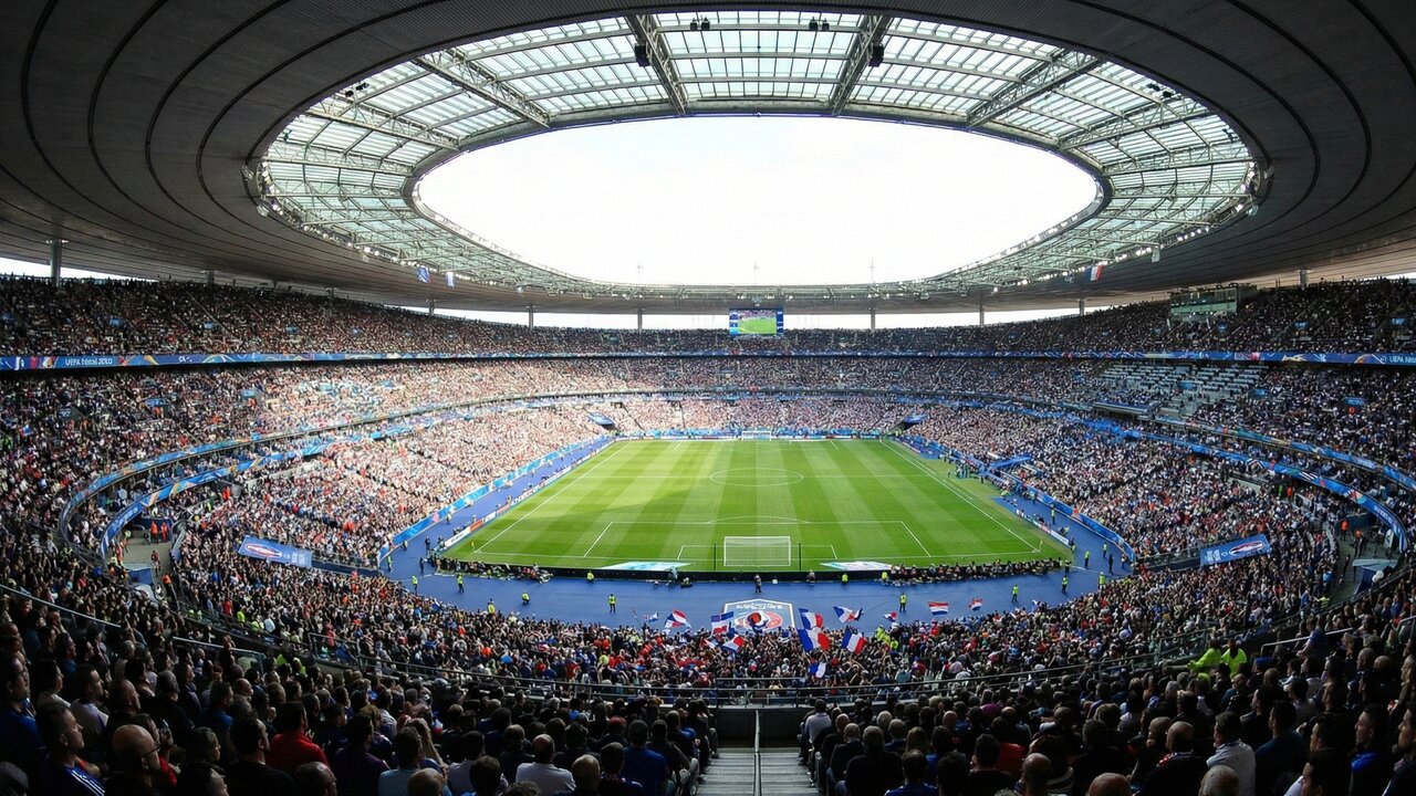 Com capacidade para 80 mil pessoas e tribunas móveis, o estádio nacional da França virou o palco lendário de finais de Copa do Mundo e Olimpíadas