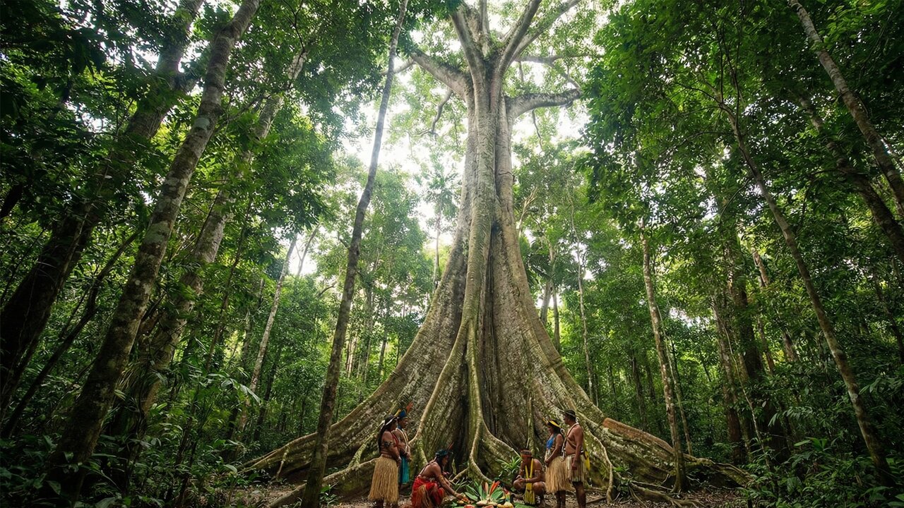 Com até 90m de altura e raízes gigantes, a Sumaúma virou a rainha da floresta e uma árvore sagrada na Amazônia