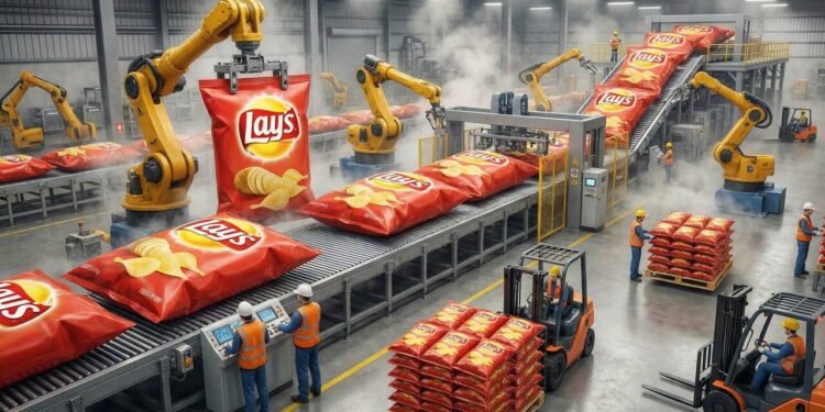 Batatas fatiadas em segundos e uma fritura ultrarrápida: este é o segredo da crocância das batatas Lay's