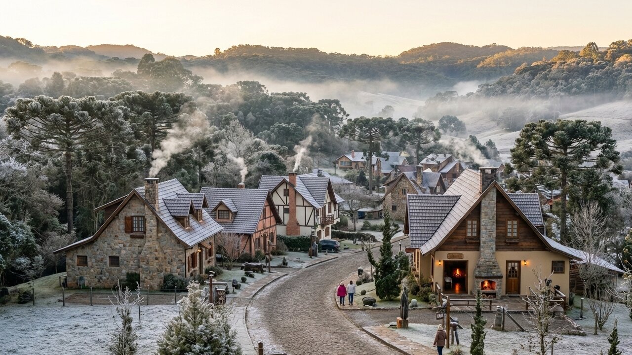 Não é Gramado nem Campos do Jordão: a cidade de serra com preços acessíveis que você precisa conhecer