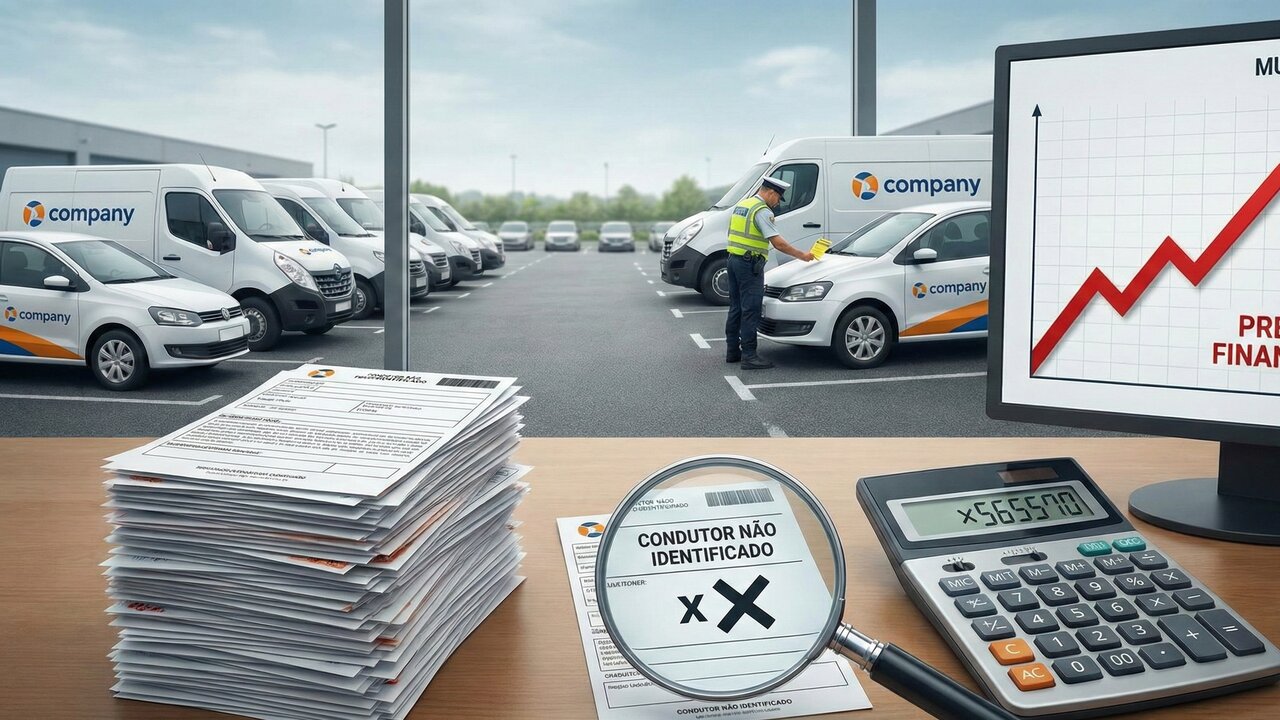 A multa chegou no carro da empresa: este é o guia sobre o impacto e quem paga a conta