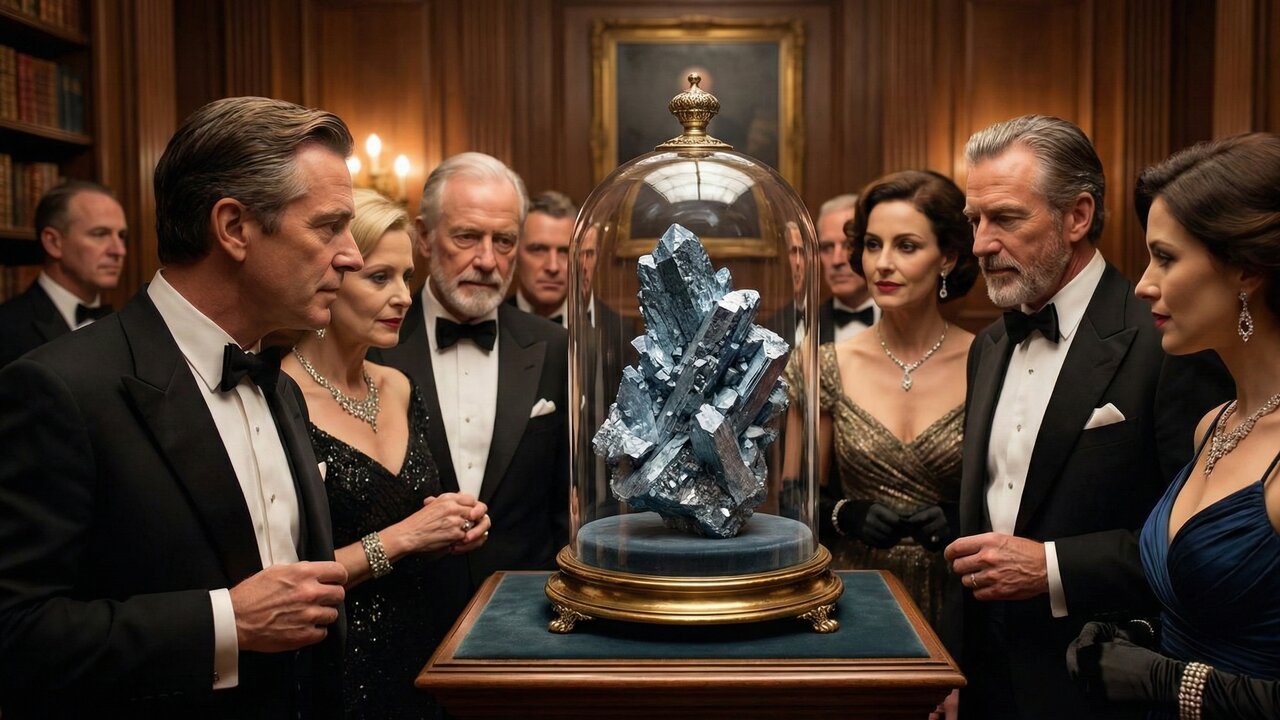 O primo rico da platina: o metal mais denso que existe, brilha em azul e virou o novo "santo graal" dos investidores