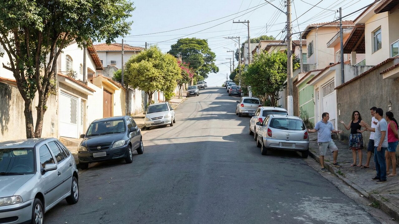 Rua do Amendoim, em Belo Horizonte, ganha fama pela ilusão de ótica, pois seus trechos íngremes fazem carros subirem a ladeira em ponto morto