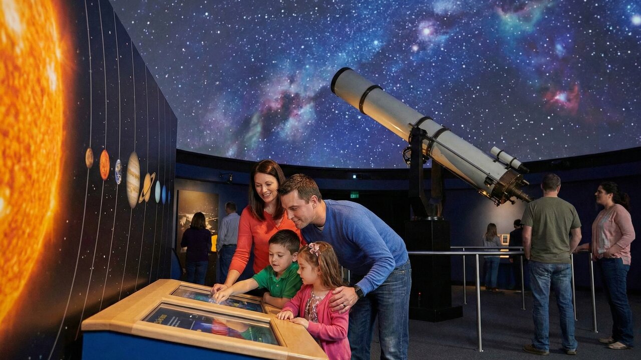 Com sua cúpula dupla e design arrojado, a estrutura virou uma referência em arquitetura educacional e astronomia no Brasil