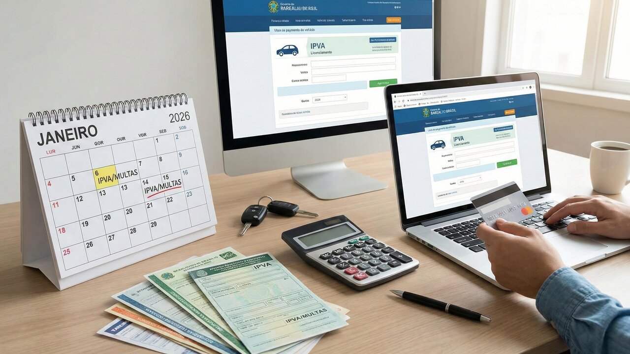 O guia definitivo de início de ano: este é o checklist completo para quitar os débitos do seu carro
