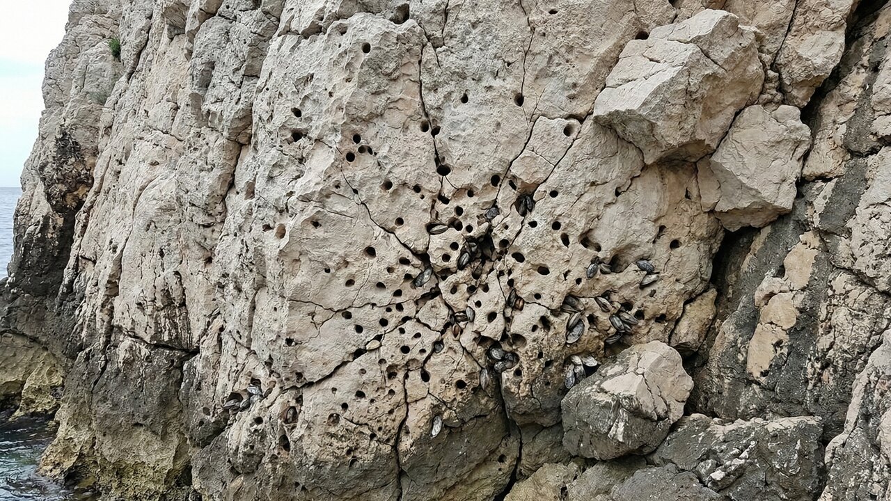 Molusco perfurador usa ácido para derreter rochas e ameaça a costa, obrigando quatro países a proibirem a pesca