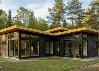 Eles construíram uma casa inteira em apenas 1 dia e agora é referência em moradia moderna