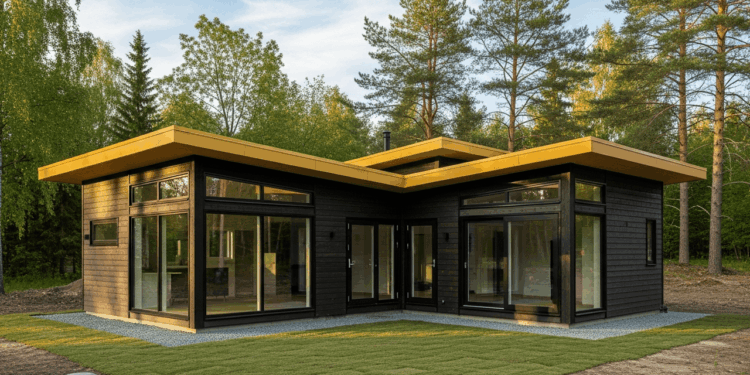 Eles construíram uma casa inteira em apenas 1 dia e agora é referência em moradia moderna