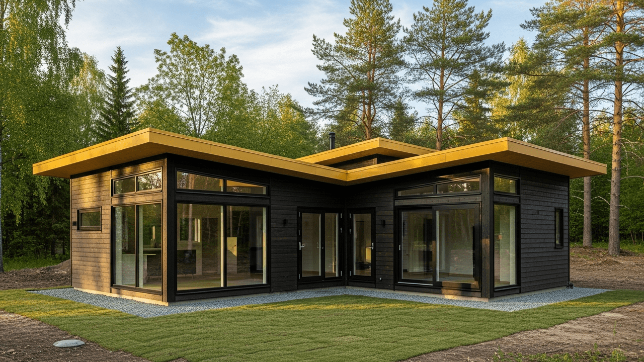 Eles construíram uma casa inteira em apenas 1 dia e agora é referência em moradia moderna