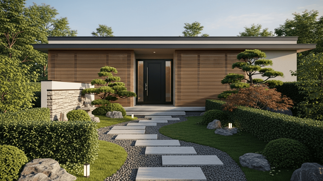 Casa minimalista de 70 m² com design funcional, área externa completa e conforto familiar