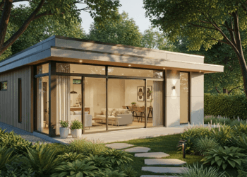 Casa pequena e moderna com integração ao jardim revela escolhas inteligentes de arquitetura e design