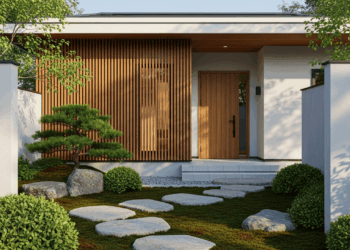 Casa minimalista de 70 m² com design funcional, área externa completa e conforto familiar