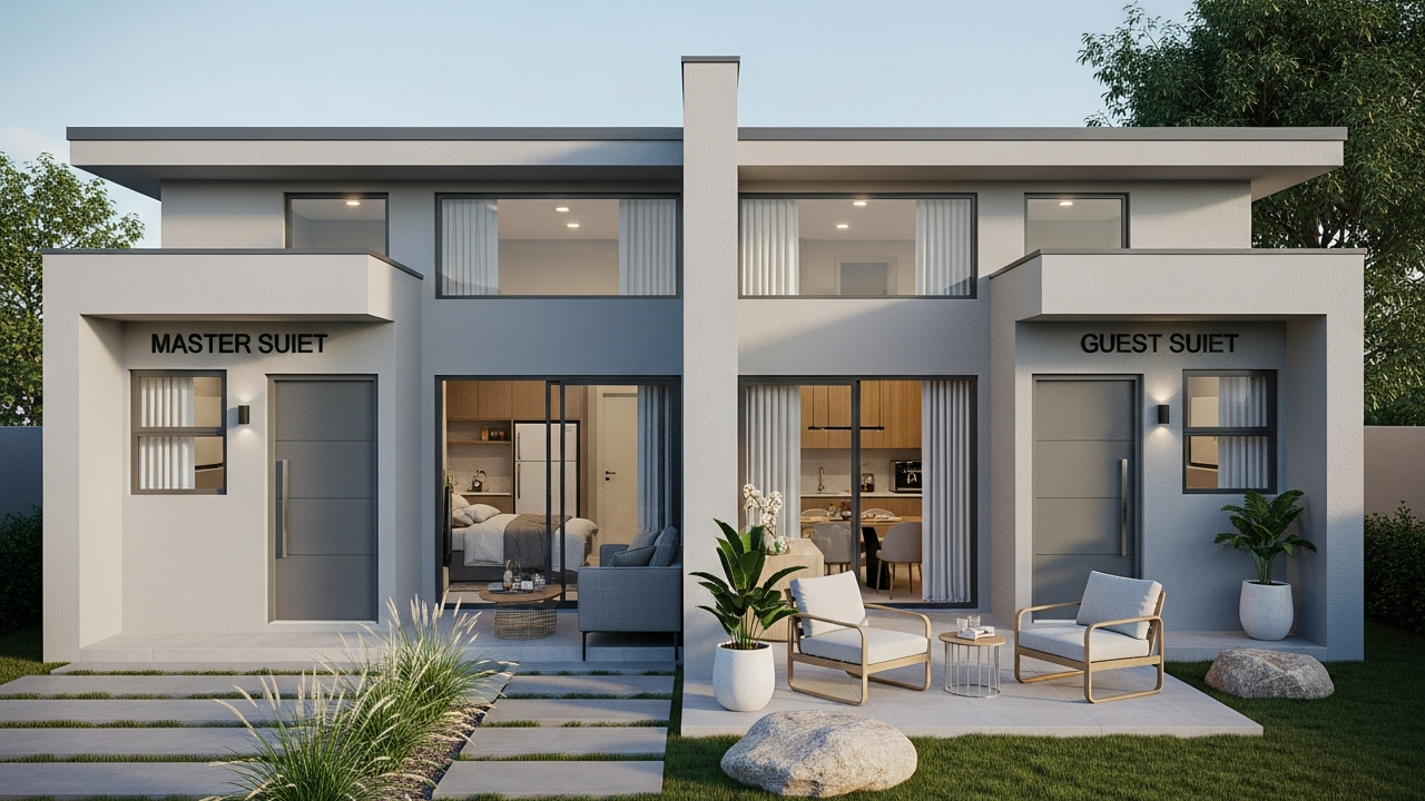 68 metros quadrados de funcionalidade: casa térrea compacta com 2 suítes ideal para casais e segunda residência