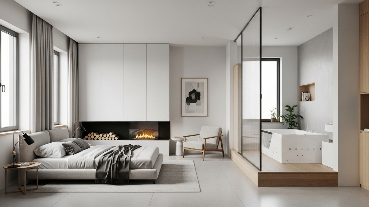 Solução residencial de 52 metros quadrados com painel solar, circulação otimizada e rotina prática para solteiros ou casais