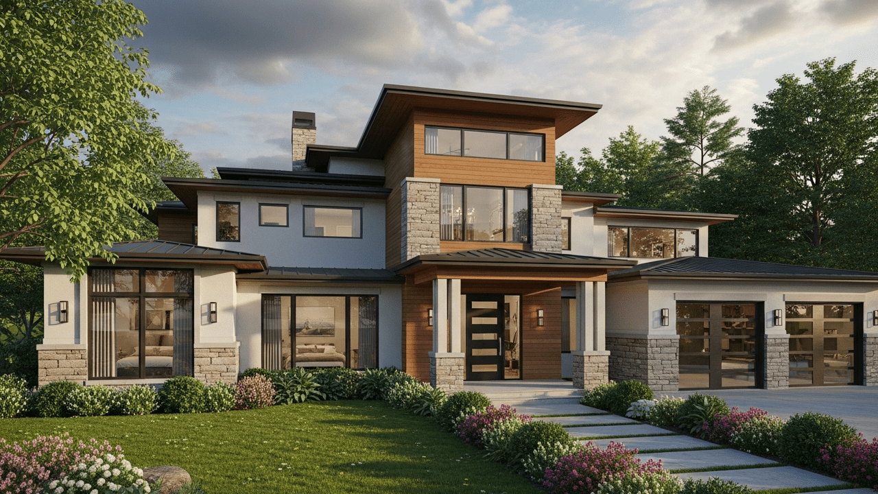 Casa térrea moderna 92 metros quadrados com 2 suítes e varanda frontal perfeita para famílias pequenas